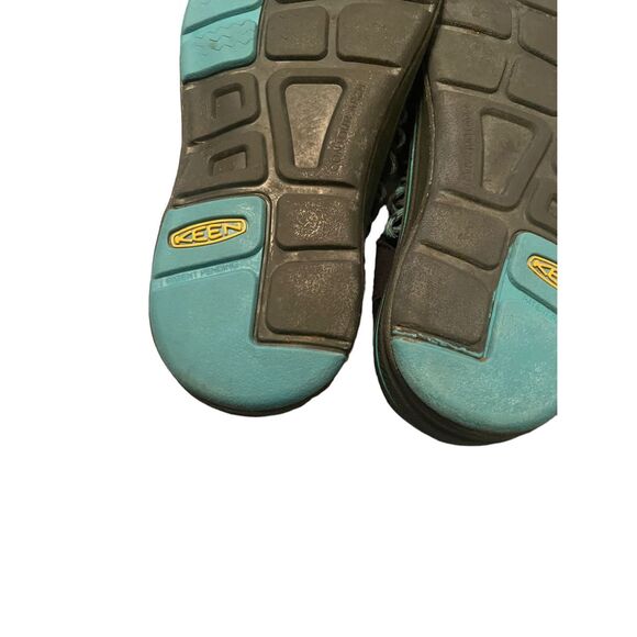 Keen Uneek Women's Blue & Black Woven Paracord Water Sandal Flat Size 6.5 - Picture 9 of 10